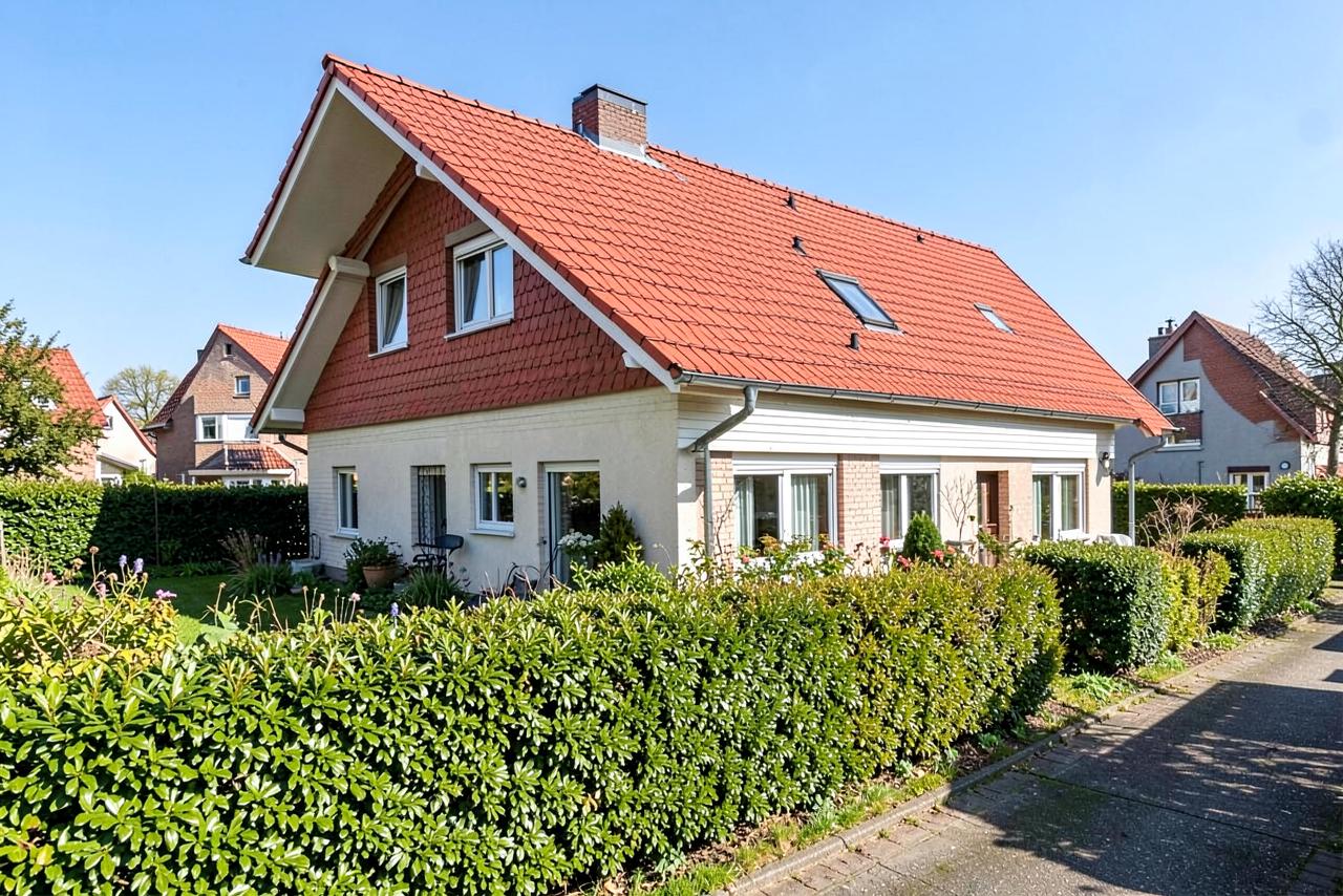 Einfamilienhaus mit großem Garten